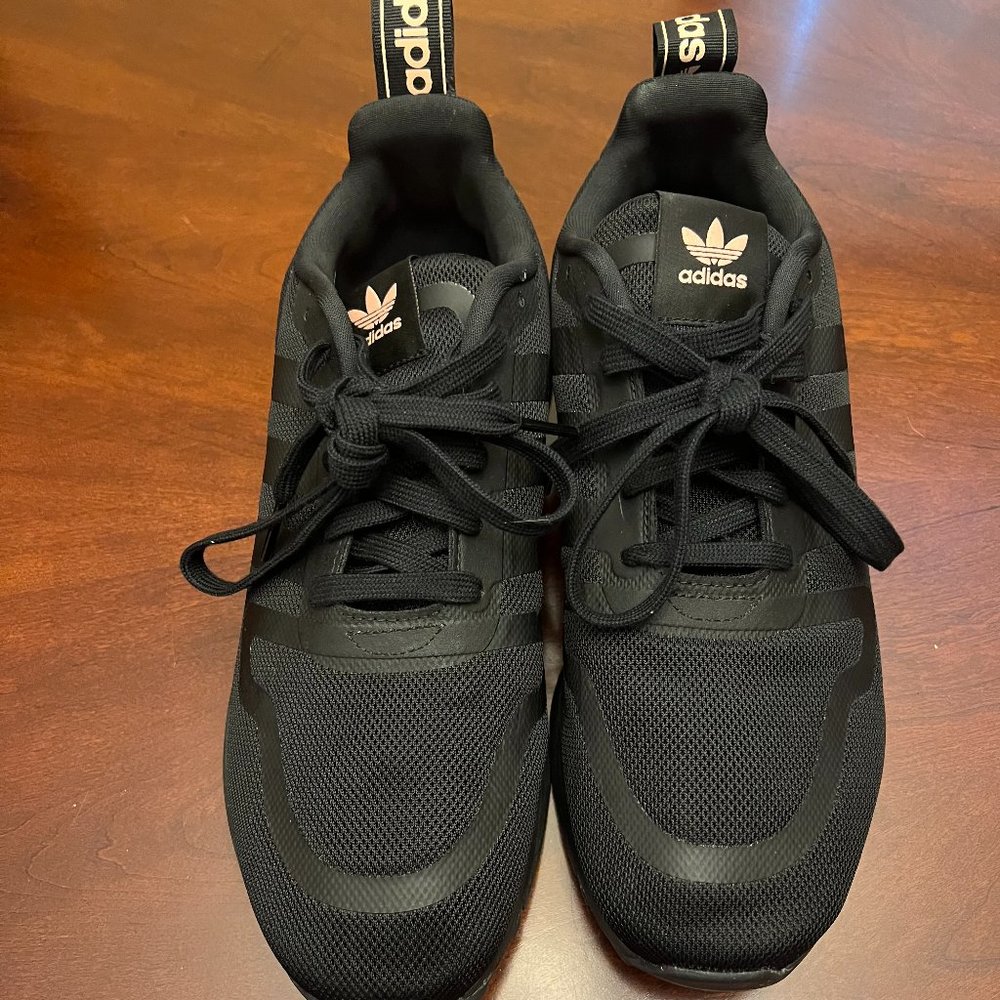 Adidas Women's Originals Multix Low Top Running Shoes Black Pink, Size 8.5M